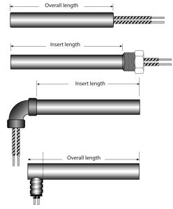 cartridge heater length